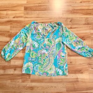 Lilly Pulitzer Silk Top